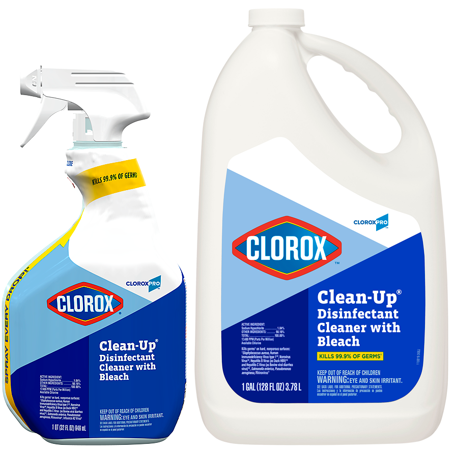 Clorox Clean-up Cleaner + Bleach Original 128 Ounce